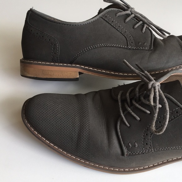 12 MADDEN men’s tie OXFORD CASUAL dress shoes - Picture 1 of 9